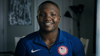 Exclusive: Olympian Raven Saunders Comes <i>Out of the Dark </i>to Raise Awareness, Destigmatize Mental Health